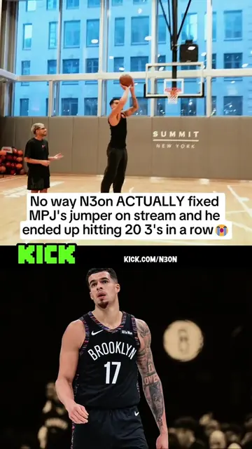 No way N3on ACTUALLY fixed MPJ's jumper on stream and he ended up hitting 20 3's