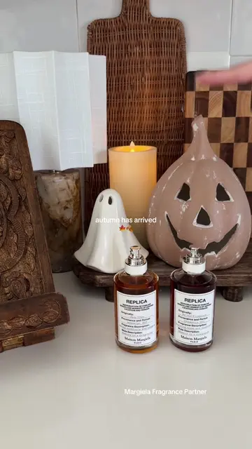 officially switching my fragrance wardrobe over for fall🍂🤎 shop @maisonmargiel