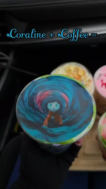 🪡 Coraline Coffee 💙🖤 💙 🖤 ✨️Our favorites: -Jumping Mouse Coffee🐭 -Other Wy