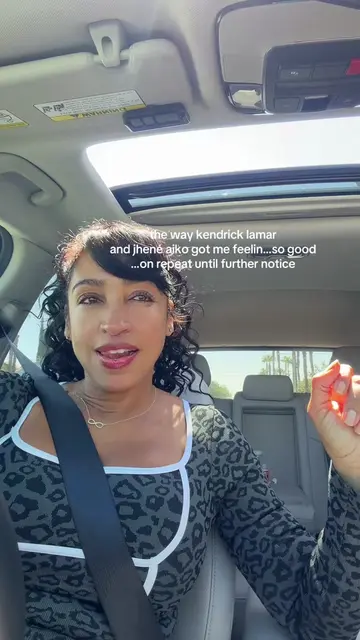 This one and a drive♥️ If you didn’t know, now you know✨ #jheneaiko #kendricklam