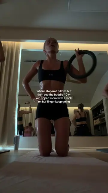 I can see the future ✨✨✨            #pilates #heatedworkout #workoutmotivation #