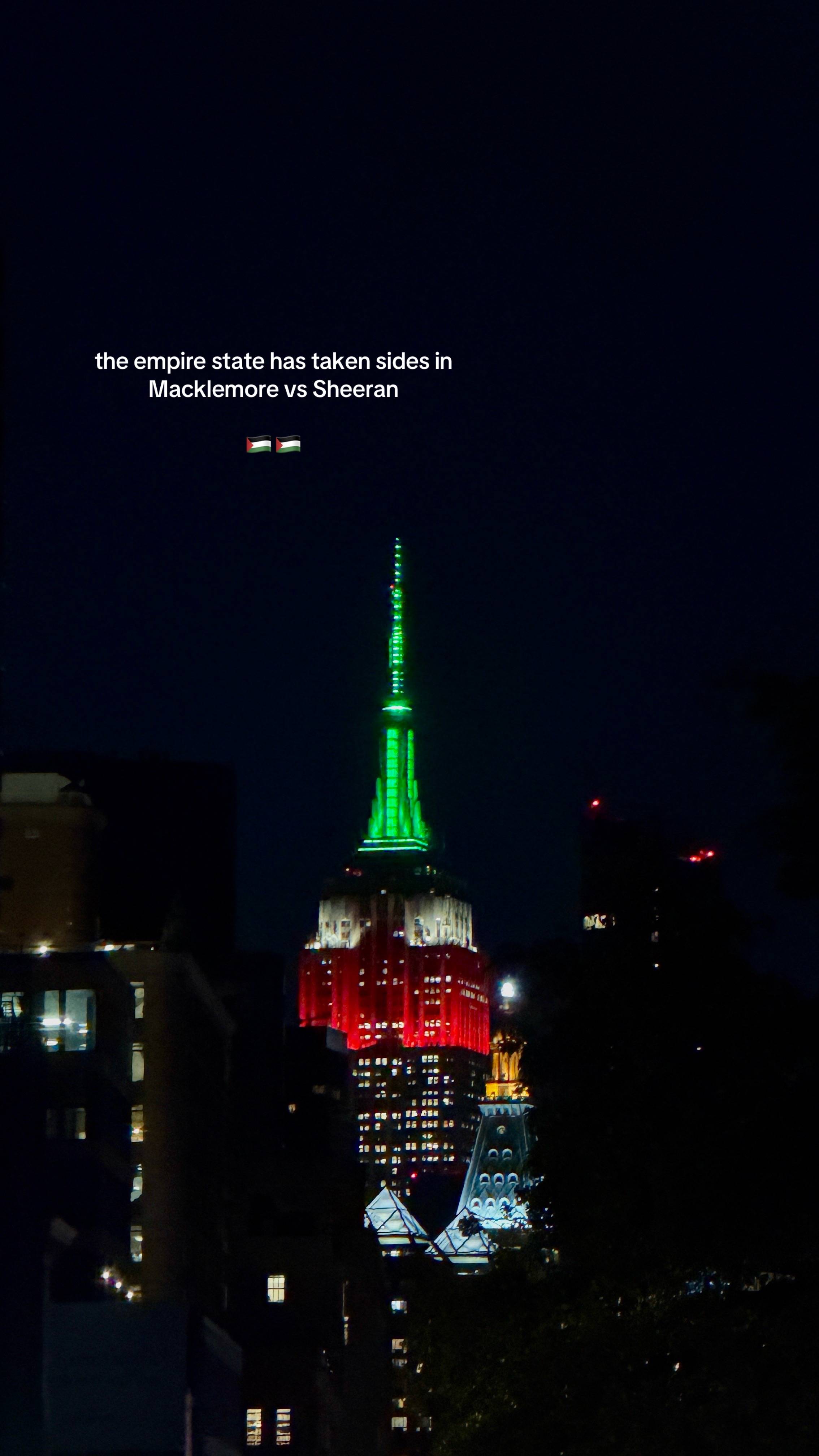 nyc has spoken #edsheeran #macklemore #fyp 