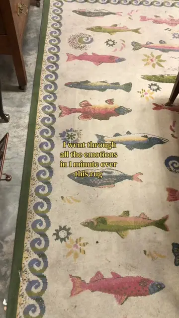 I’ve thought about this rug every single day 🫣 I think I’m suppose to go back a