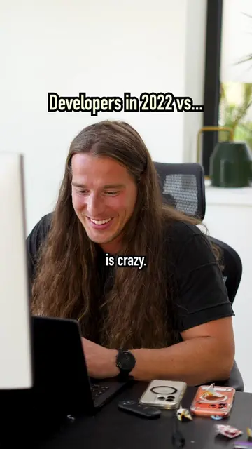 Developers in 2022 vs 2026 . . . #softwareengineer #programming #javascript 