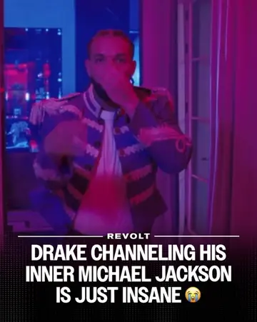 He’s so unserious 🤣🕺🏽 Drake channeling his inner MJ during his long-awaited “