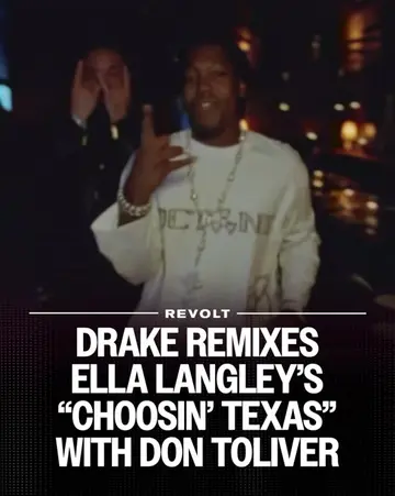 Never expected this crossover 🤯 Drake remixes the country hit “Choosin’ Texas” 