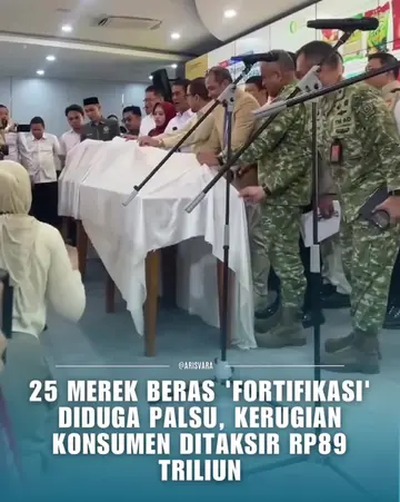 Menteri Pertanian sekaligus Kepala Bapanas Andi Amran Sulaiman mengumumkan 25 me