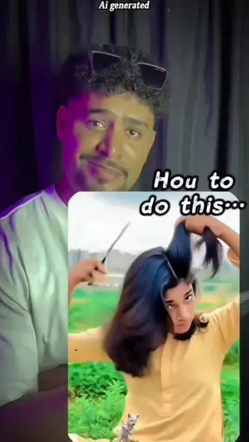 How to make the home haircut bob template💈 Bathroom scene at home, girl’s long 
