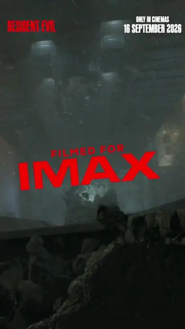 Zach Cregger filmed #ResidentEvil for #IMAX 🙌 Get tickets now and experience th