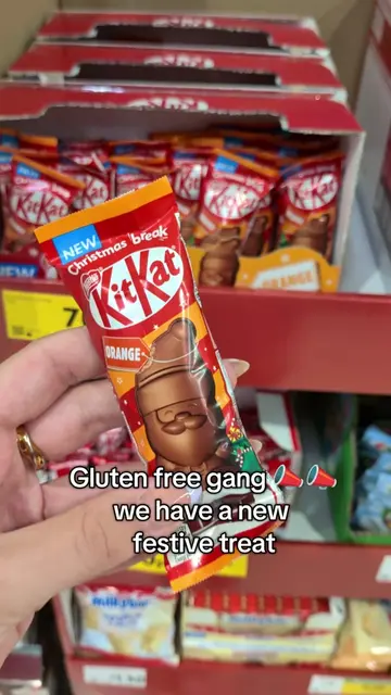 NEW GLUTEN FREE FESTIVE TREAT 📣📣🎄🎄 I love the fact that @KITKAT make their c