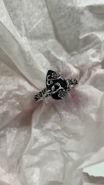 Black responds only to those ready for change.✨🖤🧙🏻‍♀️ #WeeklyDeals #ring #obs
