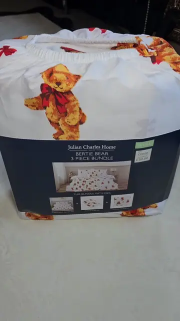 Teddy bedding set 🐻 #TikTokMadeMeBuyIt #bedding #teddybear #fyp 