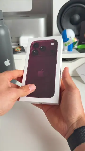 Let’s unbox the new iPhone 18 Pro in the elegant Burgundy color! #iphone18prounb