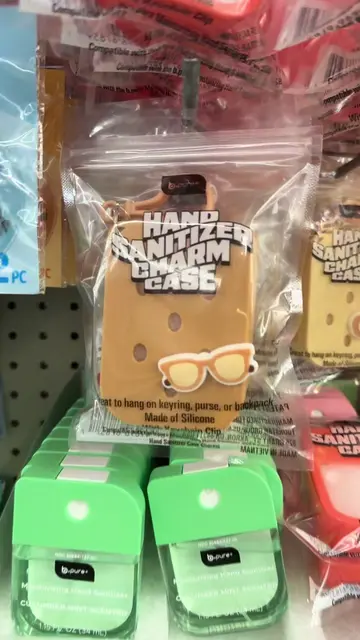 @Dollar Tree new sanitizers and charms. #sanitizer #charms #viral #trending #cle