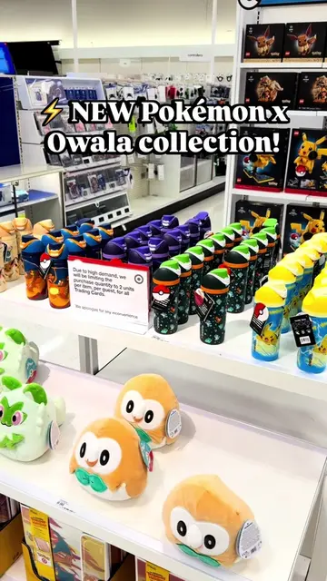 ⚡ Pokémon fans, are you ready for this?! The Pokémon x Owala collection just dro