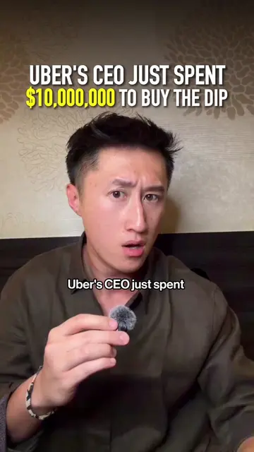 Uber's CEO just spent $10 million buying the dip. Uber stock lost $23 billion th