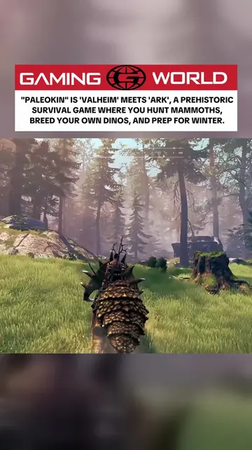 "Paleokin" is 'Valheim' meets 'ARK', a prehistoric survival game where you hunt 