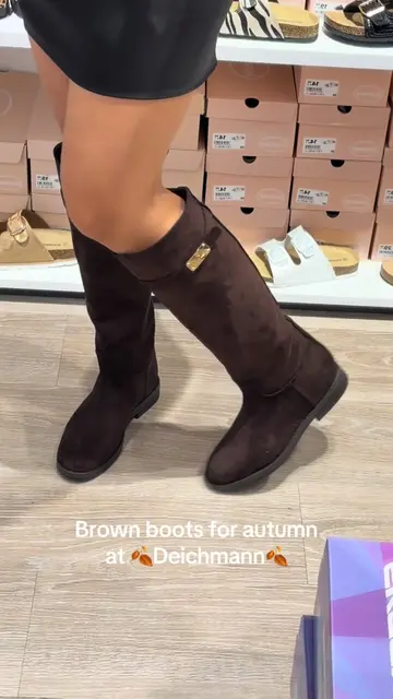 For the tall girls🎀 #deichmann #boots #autumnfashion #brownboots #outfitinspo 