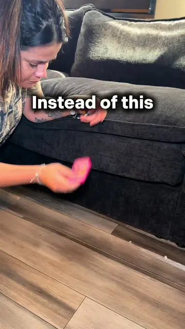 No more losing the remote or toys under the couch!!! &No I cannot actually see t