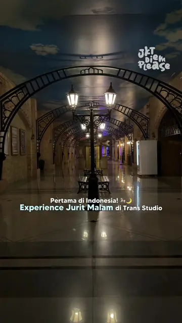 Experience Baru dan Pertama!! Main ke Trans Studio pas udah tutup?! 🎠🌙 Eclipse