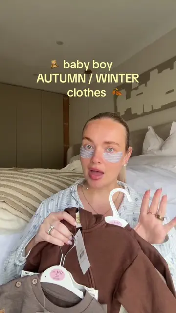 baby boy autumn clothes haul 🍂🤎🧸 @George At Asda the baby event is on until 2
