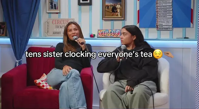 @tennesseethresh sister is a icon✨🩷 #fyp #tennesseethresh #dannyaarons #punchin