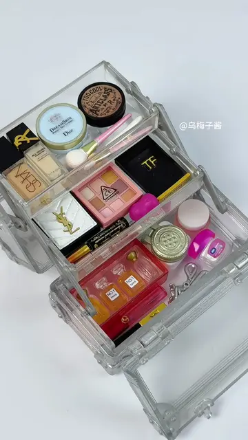 💄✨ The Cutest Tiny Makeup Collection Ever! 😍💖 MiniMakeup  #MiniatureCosmetics