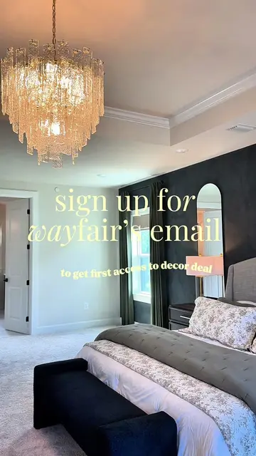 I love an inside scoop and signing up for wayfair’s email list gives me the easy
