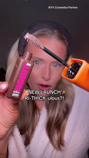 NEW NYX Cosmetics Ri-THICK-ulous Volume Brow Mousse @NYX Professional Makeup #ey