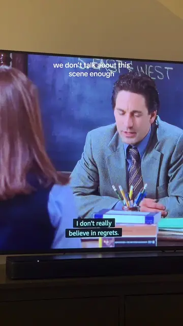 some scenes hit different the 87th time you watch them #gilmoregirls #rorygilmor