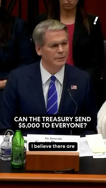 Treasury Secretary Scott Bessent responds to whether $5,000 direct payments coul