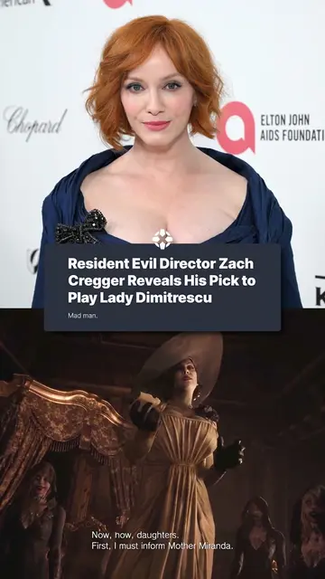 Resident Evil director Zach Cregger nominates Mad Men star Christina Hendricks t