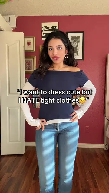 Baggy is cute too!!🫶🏼💕 #dresscode #baggyoutfit #outfitideas #styletips 