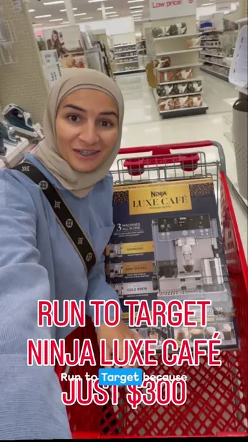 Ninja Luxe Café is ringing up around $300 at Target right now. If this coffee ma