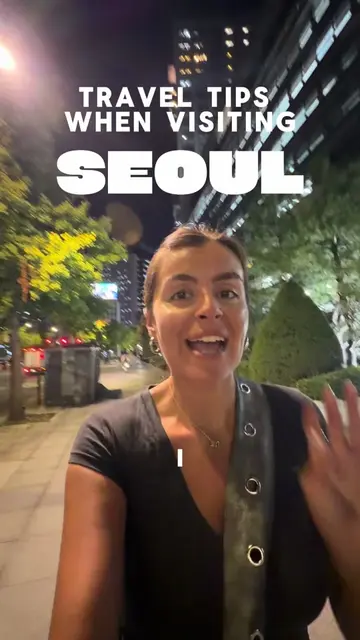 Travel tips I learned in my first 6 hours in Seoul 🇰🇷 Save this for your trip 