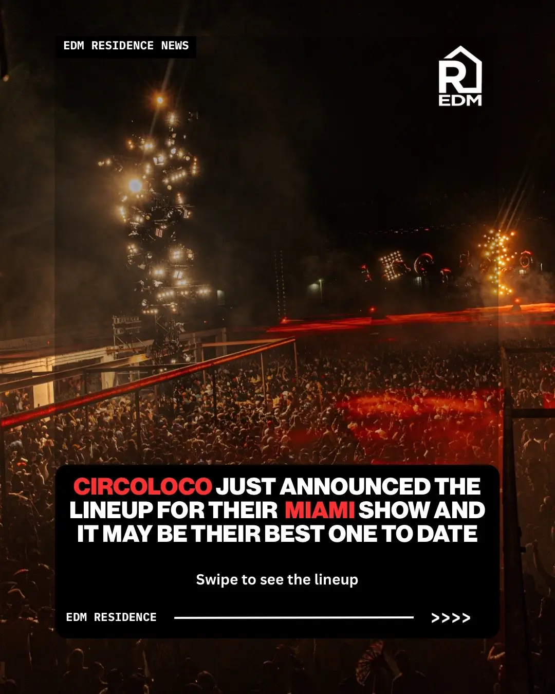@Circoloco Ibiza just announced their lineup for Miami during Art Basel and it i