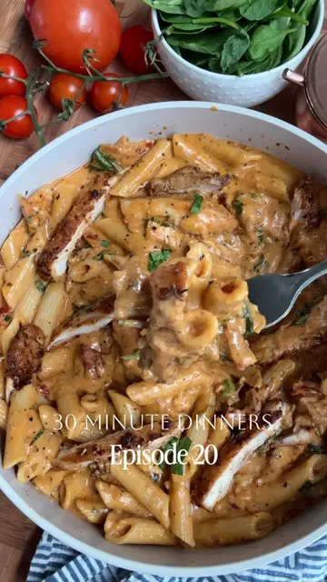 Marry me chicken pasta: full recipe on my website Golden Grace Kitchen and searc