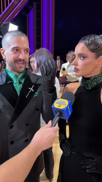 Fear did not stop @MauraHiggins on the dance floor, as the team landed first on 