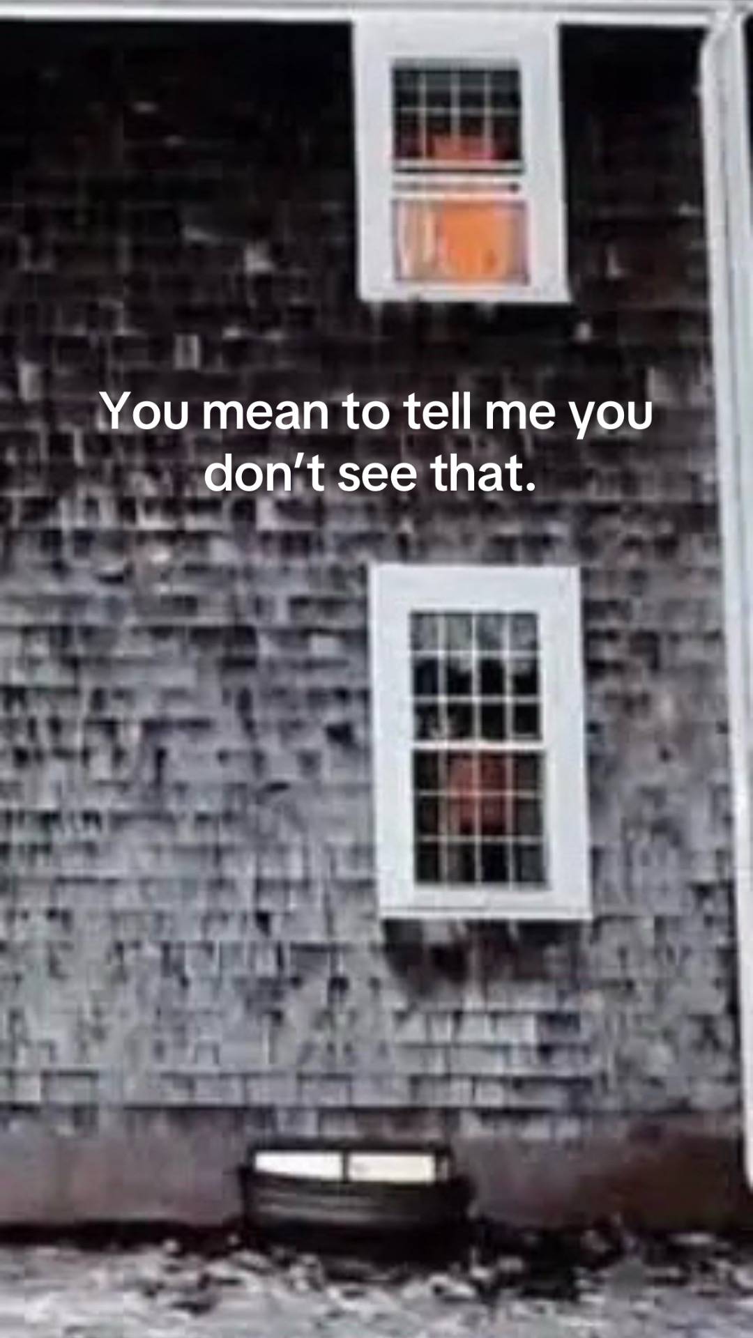 What’s happening in the downstairs window.