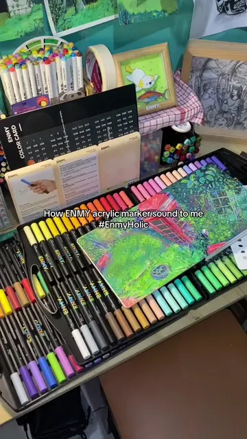 ahahaha ib@mecakila #art #artist #acrylicmarker #enmy #enmyblackbox 