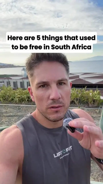 Here are 5 things that used to be free in South Africa. You pay for number 1 alm