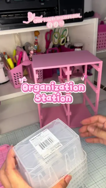 POV: you finally build the viral mini Lowe’s totes with a custom shelf 🎀✨ Of co