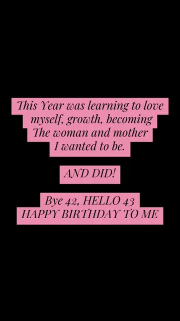 TODAY AND EVERY DAY I CELEBRATE ME #happybirthdaytome 