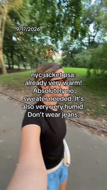 High of 84, enjoy the warm day!  #nycjacketpsa#nyc#nycweather#weather#newyorkcit