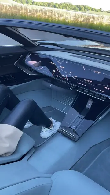 This Audi is straight from the future! 🤯 #audi #concept #conceptcar #future #te
