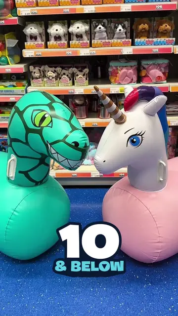 With the fun and colourful Inflatable Dinosaur Hopper kids can enjoy dino advent