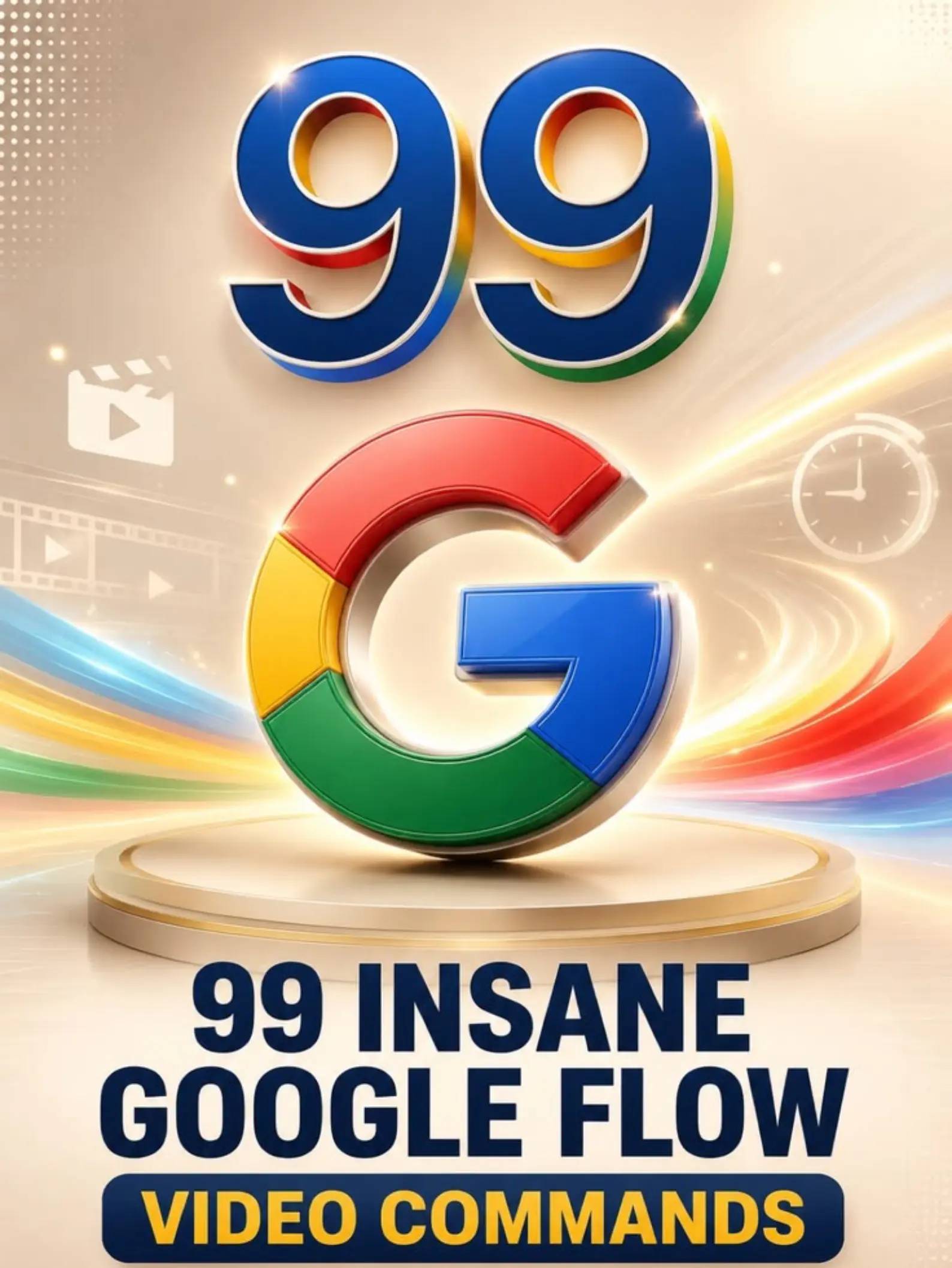 Discover 99 powerful Google Flow video commands to create cinematic scenes, smoo