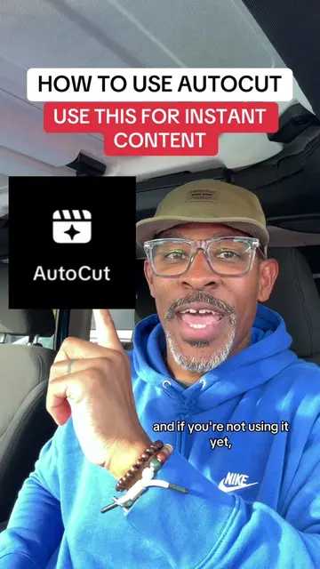 AUTOCUT TUTORIAL - How to use Auto Cut for instant content. #creatorsearchinsigh