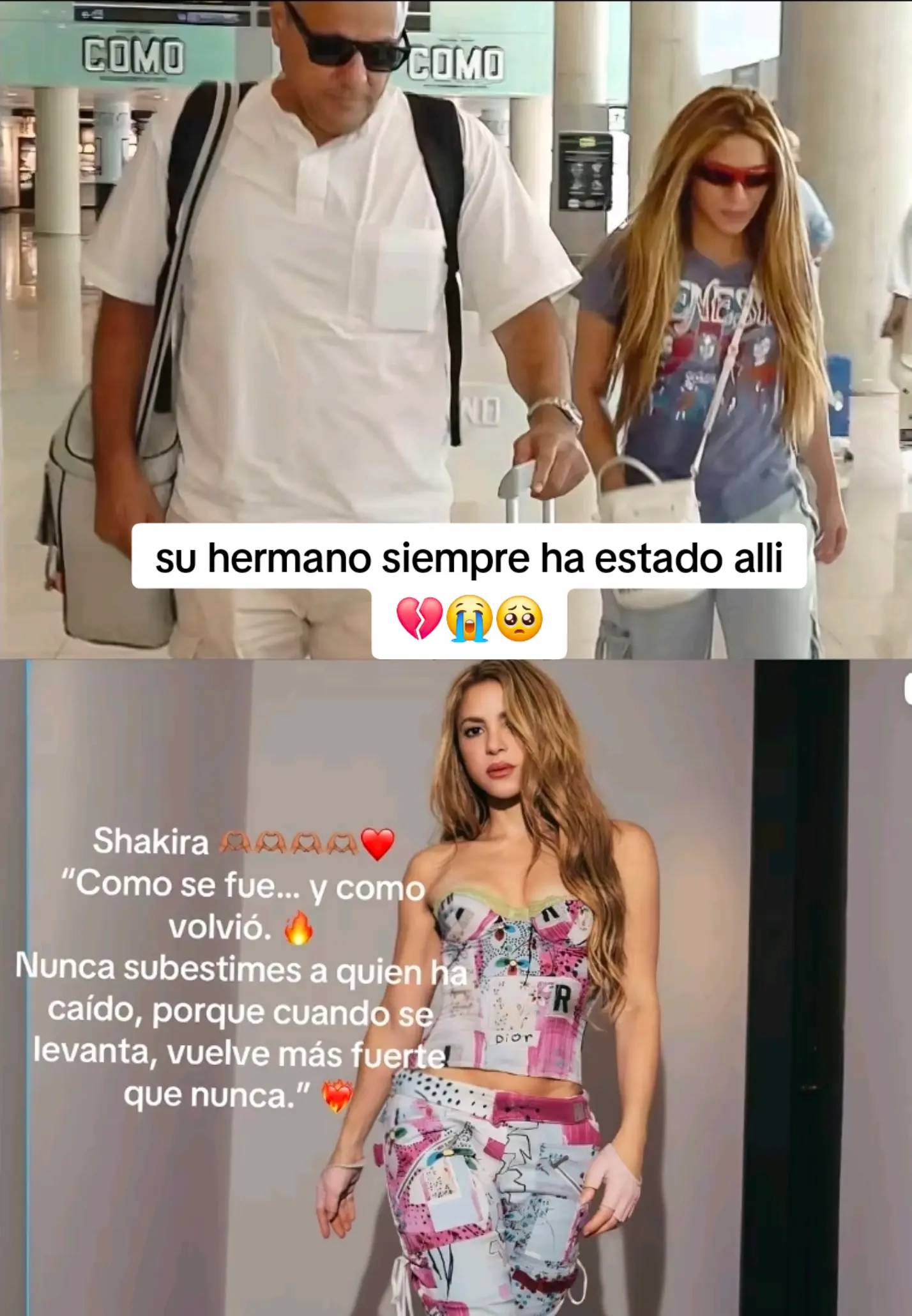 como se fue, y como regresó siempre en la vida pasa por algo, y muchas veces es 