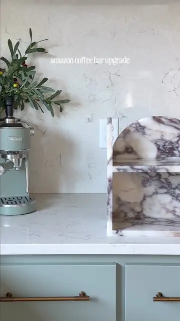 Your coffee bar is about to look VERY expensive🎀 #founditonamazon #amazonhome #